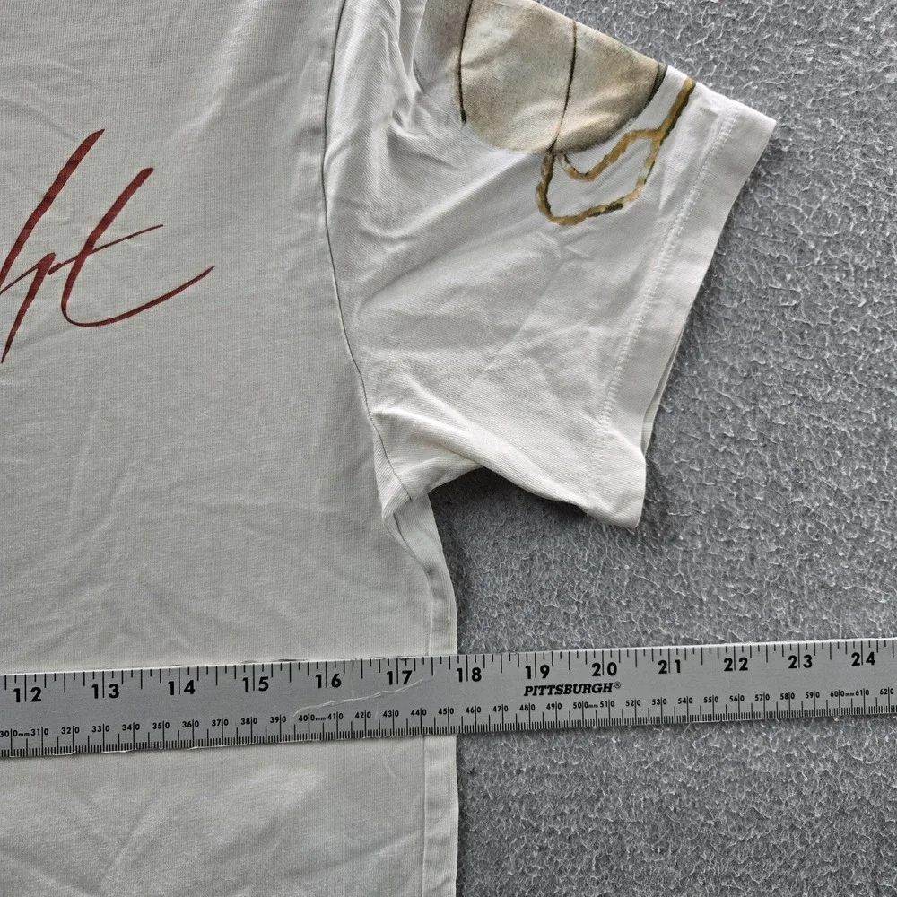 Jordan Men Shirt S‎ White Artist Series Jacob Rochester Air Flight World Tour